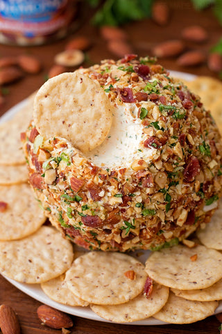 Smoked Bacon-Ranch Cheese Ball (Gluten-Free)