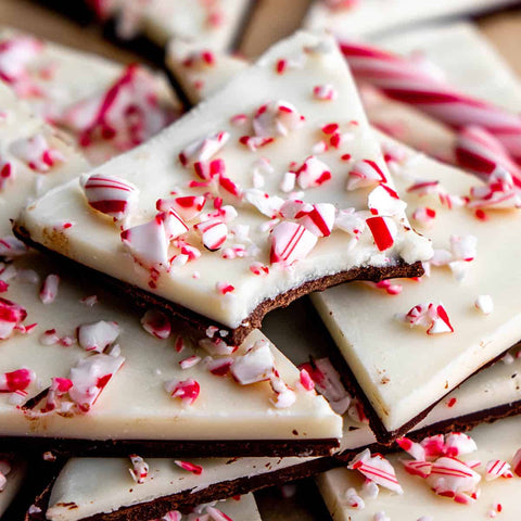 Peppermint Bark *1 lb bag wrapped with ribbon*