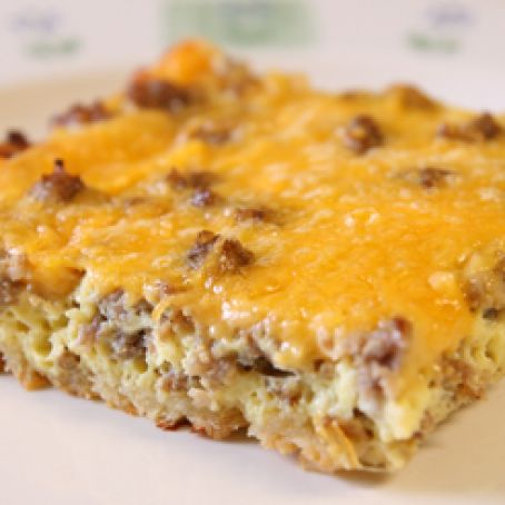 Sausage, Egg, and Cheese Breakfast Casserole